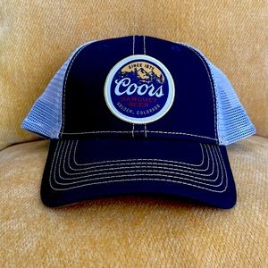 NWT Coors Beer Unisex SnapBack Trucker Hat